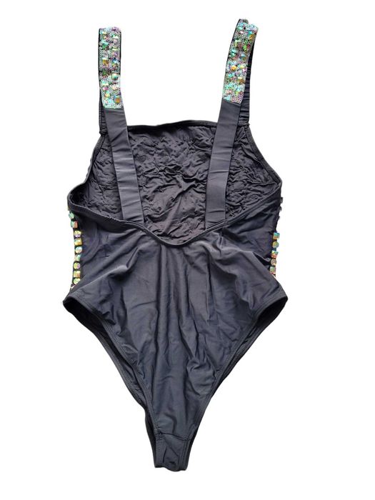 Nowy błyszczący strój kostium kąpielowy cekiny 38,M ASOS