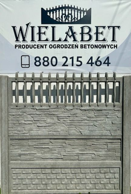 Podmurówka betonowa 250x20x4 Gladka