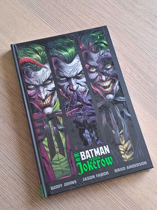BATMAN TRZECH JOKERÓW - komiks - DC - PL - folia - nowy - Wrocław
