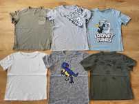 Paka 23 sztuki 140/152 spodnie szorty kurtka dresy bluza t-shirt zesta