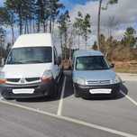 Aluguer carrinhas com Motorista - 15€/h