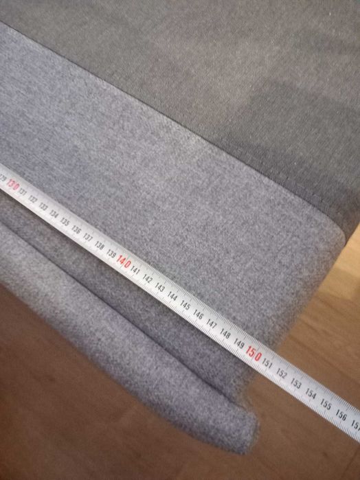 Nowa kanapa rozkładana szara z pojemnikiem na pościel Polecam