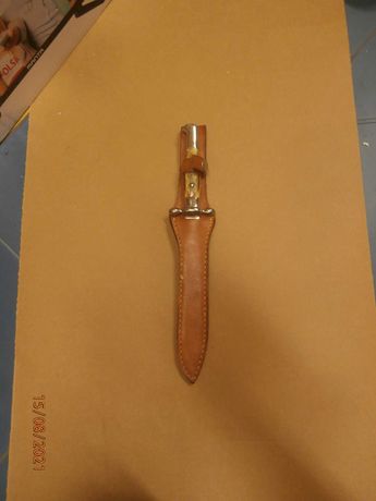 nóż myśliwski 30cm okładziny z rogu + pochwa