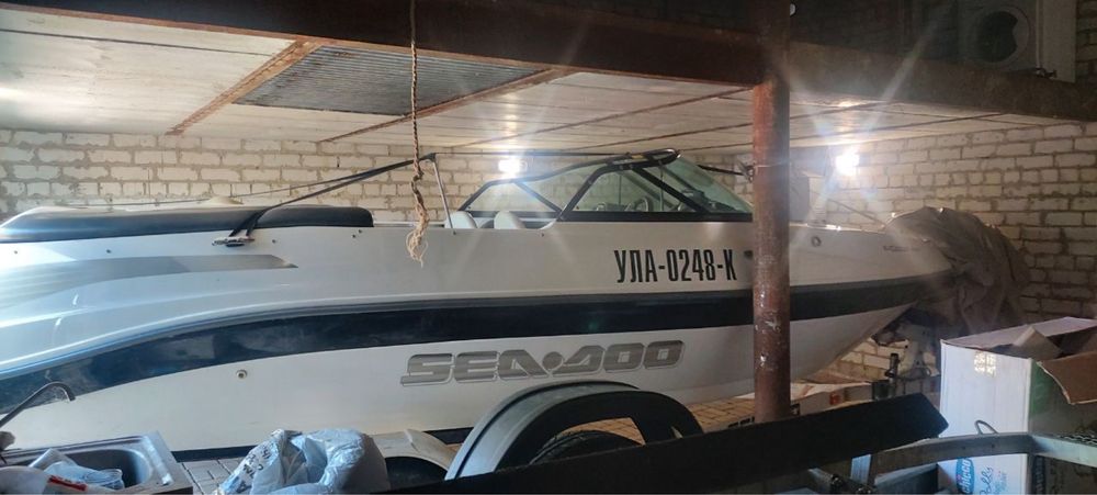 Продам фактично новий катер see-doo Утопія-205 з канадським лафетом