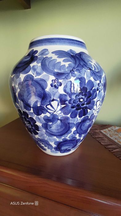 Waza wazon fajans Włocławek PRL