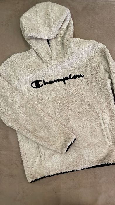 Худі з капюшоном з логотипом Champion.