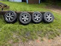 Felgi AEZ 5x127 z oponami Hankook