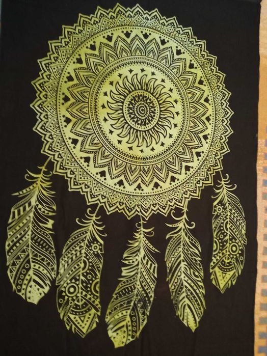 Makatka obrus bieżnik bawełna Indie dream catcher łapacz snów