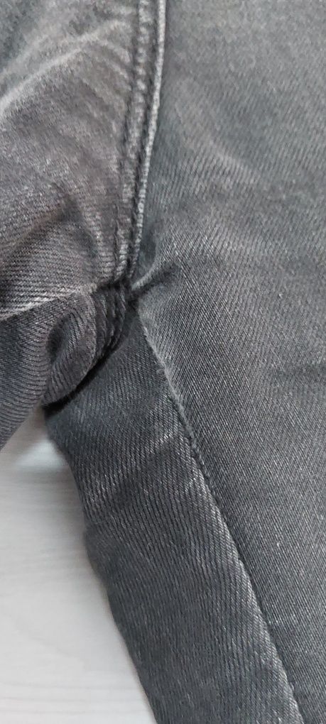 Spodnie czarne rurki dżinsowe jeansowe skinny wysoki stanM L ceafted