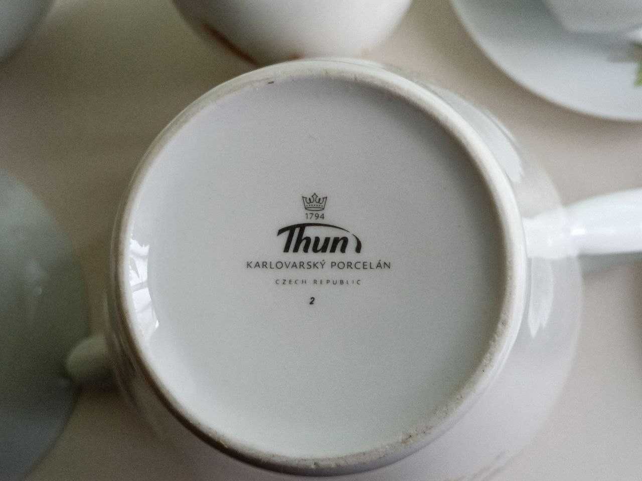 Чайно -кофейный сервиз Чешская посуда Thun (Тхун, Тун)