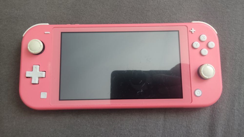 Konsola przenośna Nintendo Switch Lite Coral + Pokemon Violet + etui