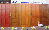 Drzwi drewniane - Drzwi 100% drewno - Solidne drzwi