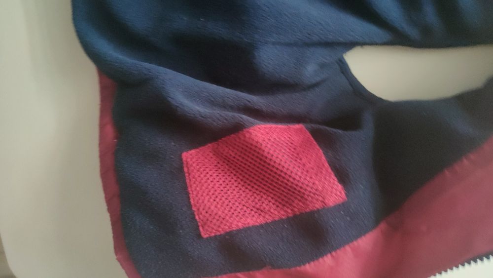 Ocieplany puchowy bezrękawnik rozm. 86