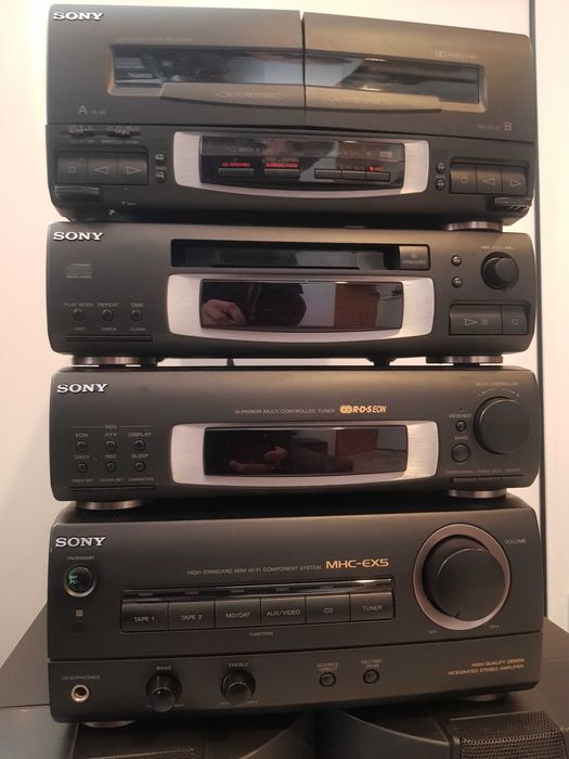 Wieża Sony 4 Segmenty Made In Japan