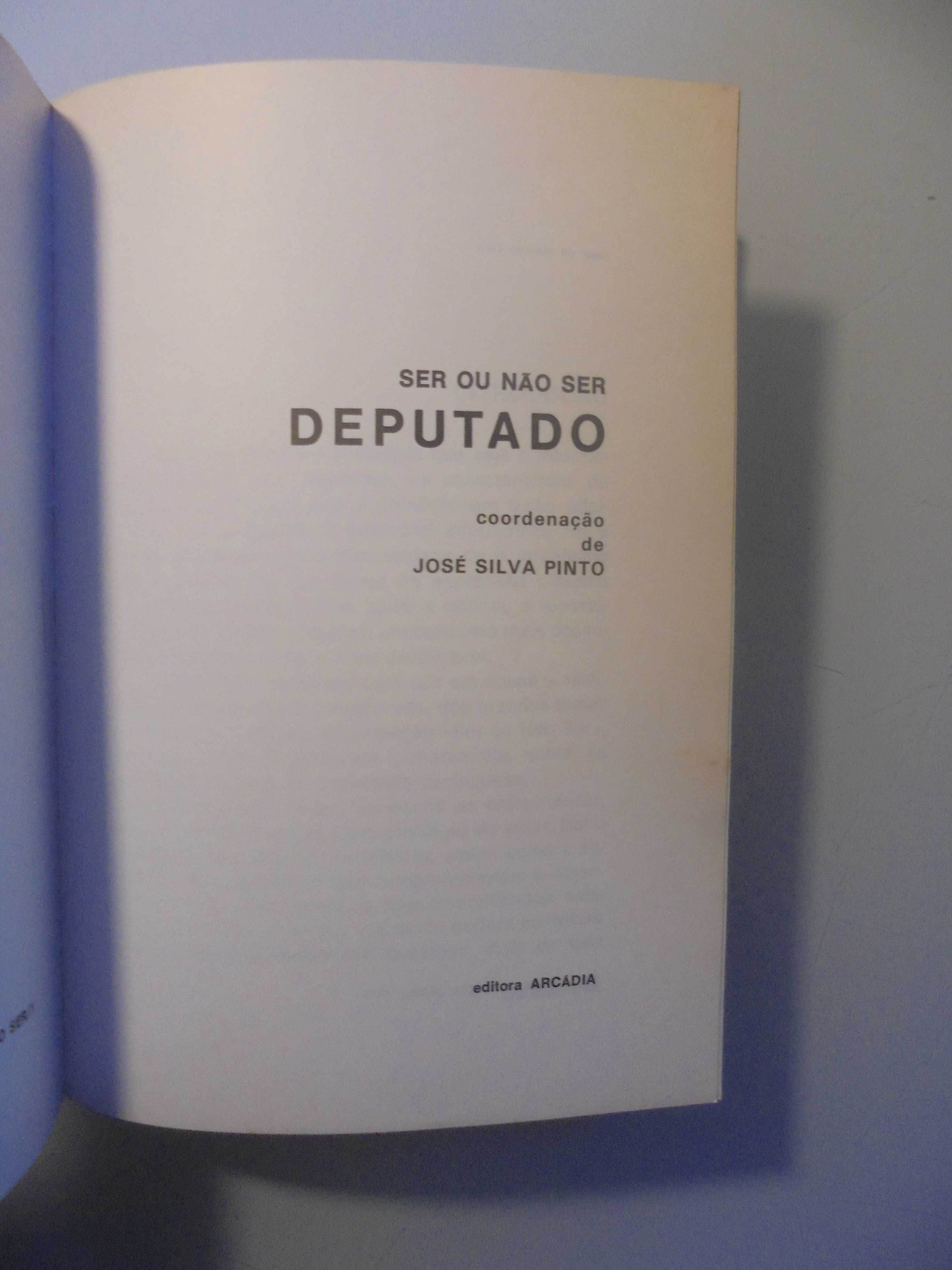 Carneiro (Sá/Outros);Ser ou Não ser Deputado