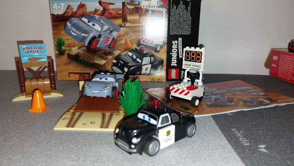LEGO Juniors 10742 Auta 3 Cars - Trening szybkości