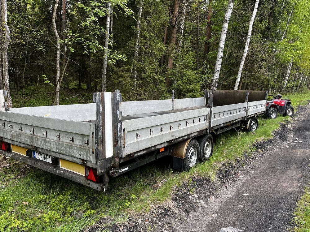 Przyczepa na obrotnicy dmc 3,5t