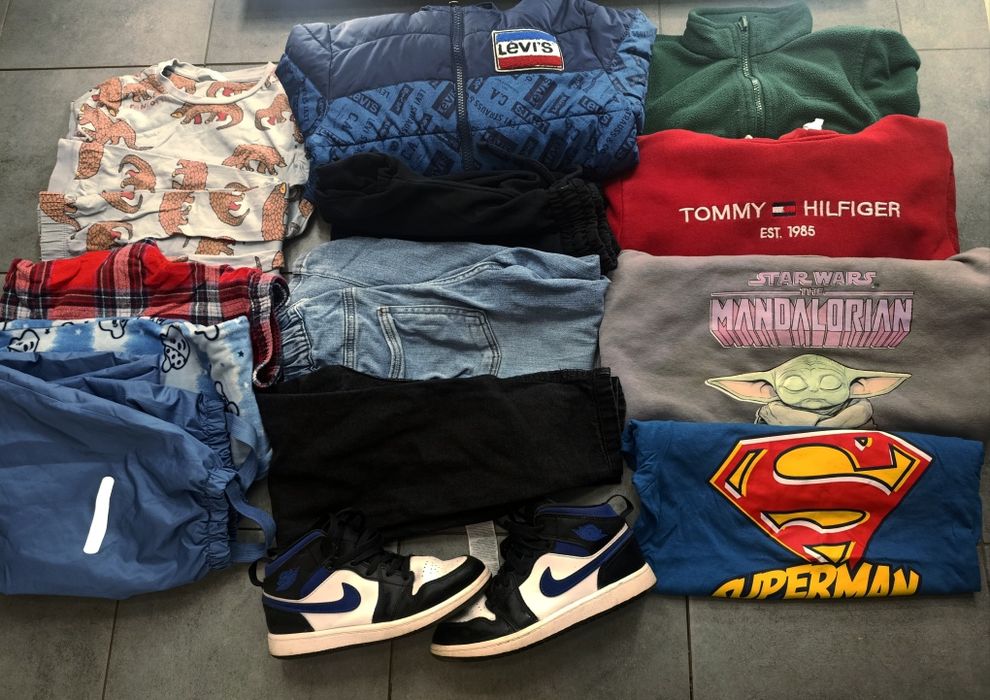 Пакет фирменной одежды для мальчика на 6-7летZARA,Levi's.