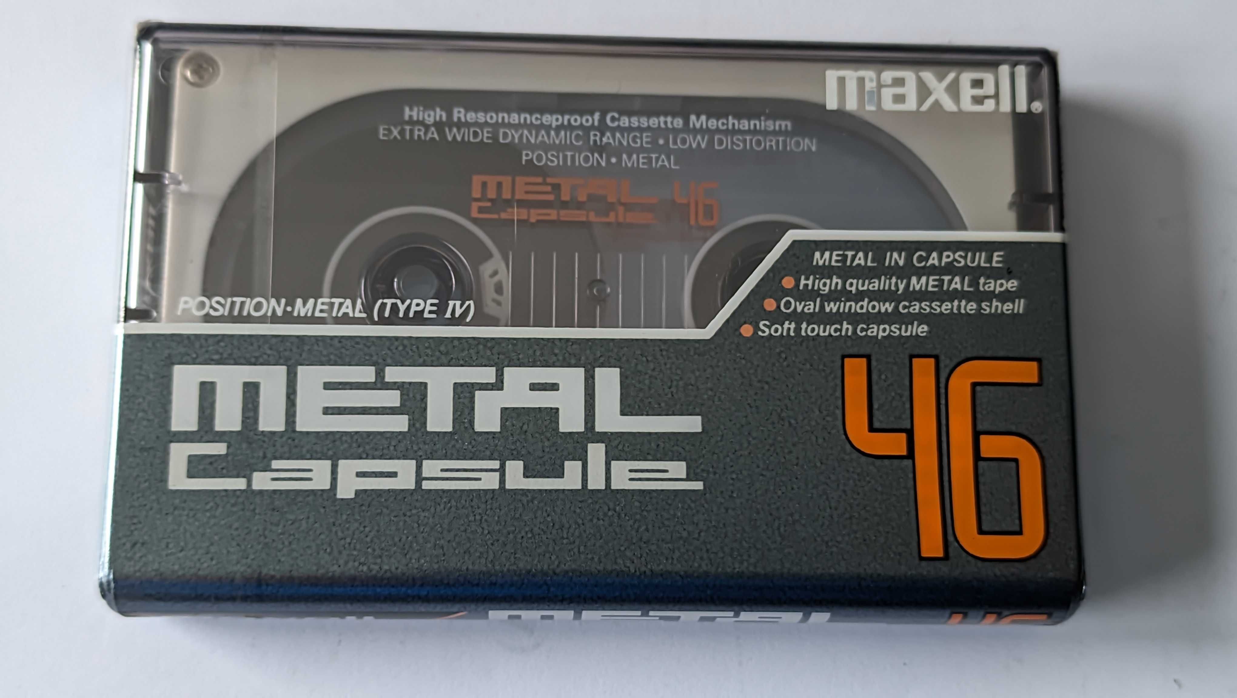 Maxell Metal Capsule 46 1990 Japan -1szt