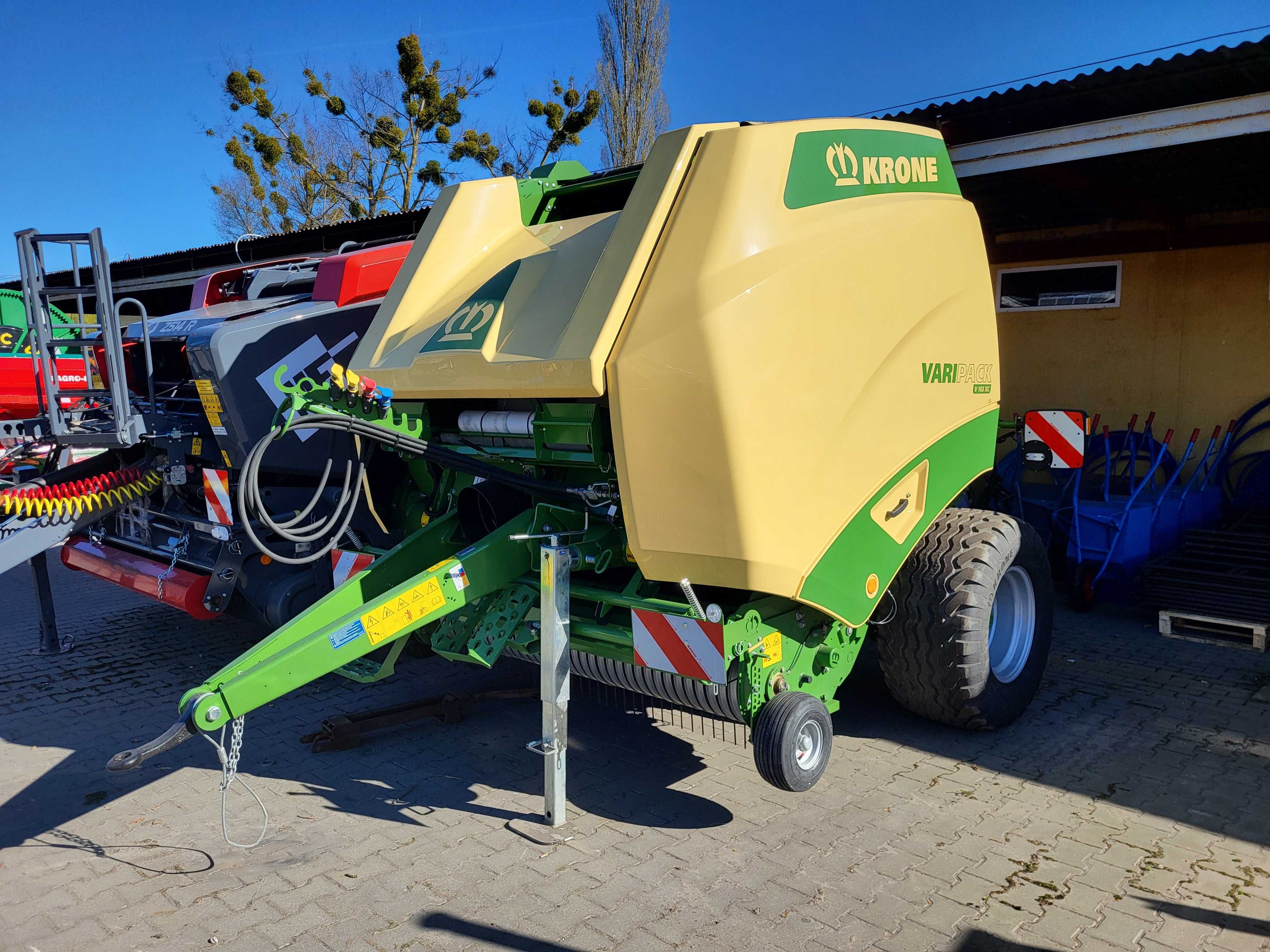 OD REKI!! Prasa KRONE VariPack V 165 XC pasowa zmienno-komrowa