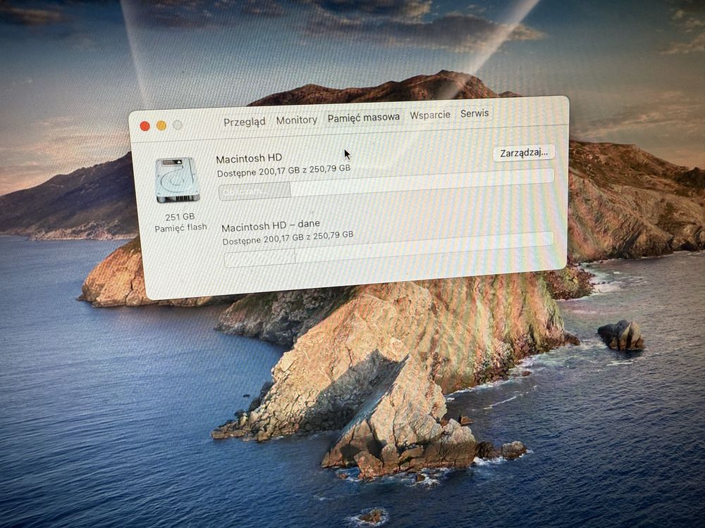 MacBook Air i7 8gb RAM, 250GB SSD STAN IGŁA!!!