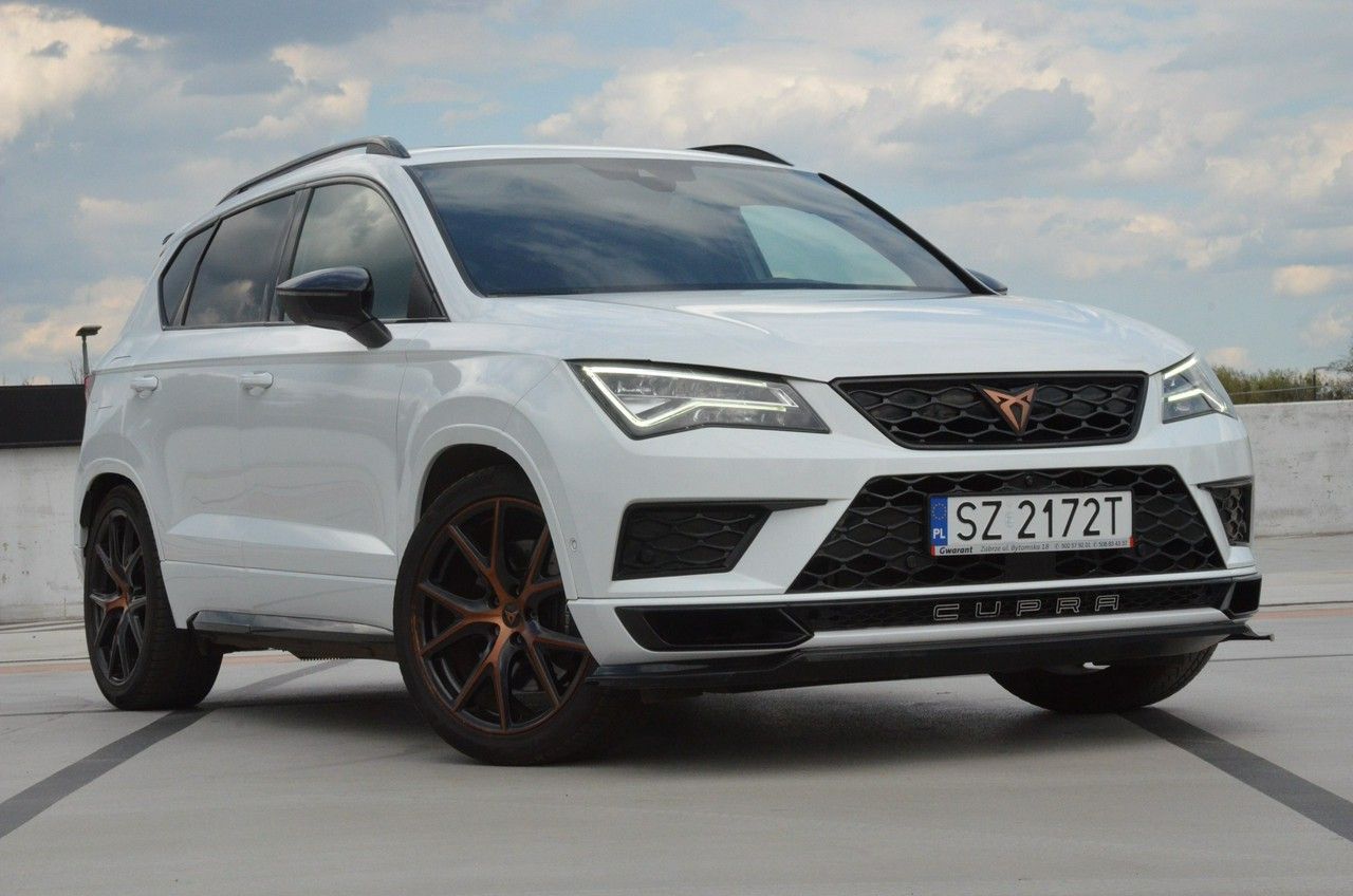 Cupra Ateca 2.0 TSI 300 KM 4Drive DSG Navi PL/ LEDy/ Kamera/ Kubełki/ Race/Dyfuzor