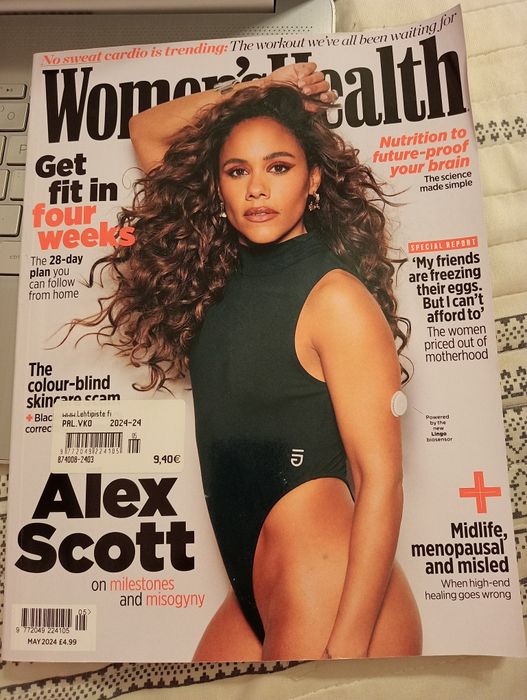 Woman's Health UK May 2024, Alex Scott