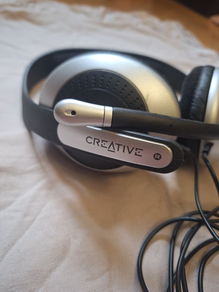Słuchawki nauszne z mikrofonem creative HS-600