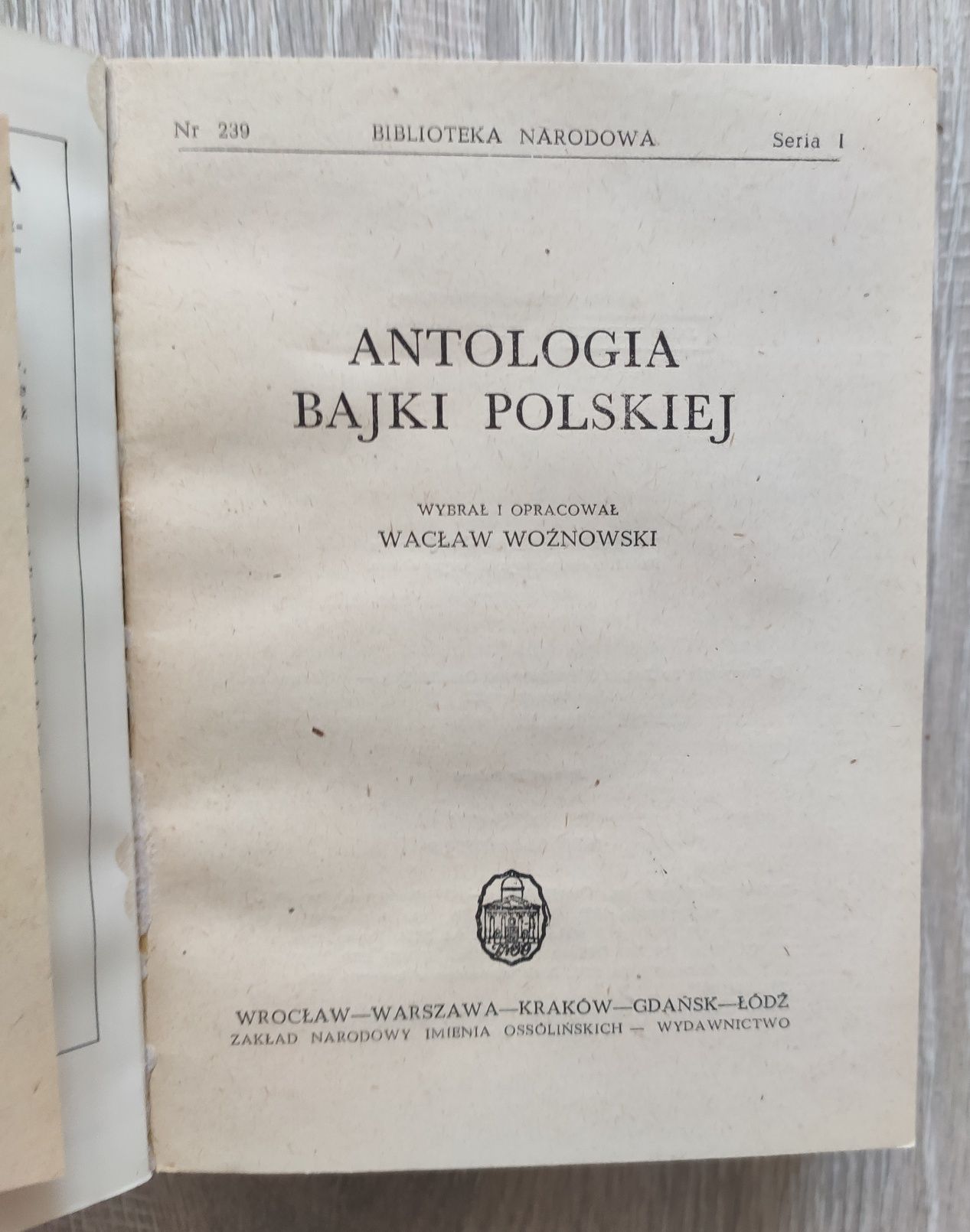 Antologia polskiej bajki