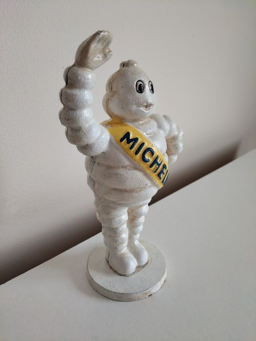 Kolekcjonerska Figurka Michelin Motoryzacyjna - Antyki