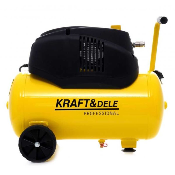 KRAFT&DELE Kompresor Bezolejowy 24l Sprężarka 8 Bar 1,5 Km KD1416