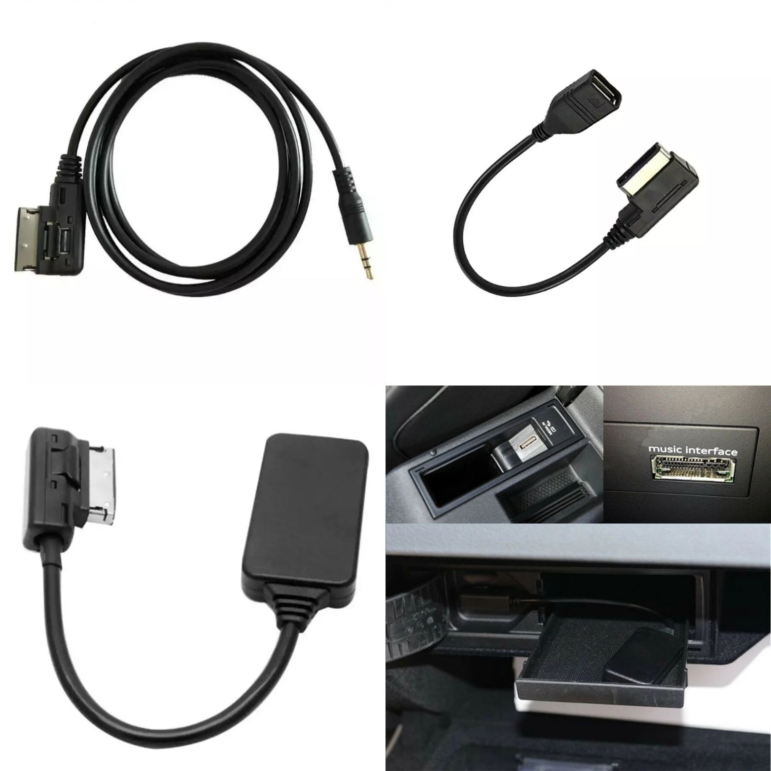 Кабель Аукс юсб usb блютуз для Audi  WV  Skoda