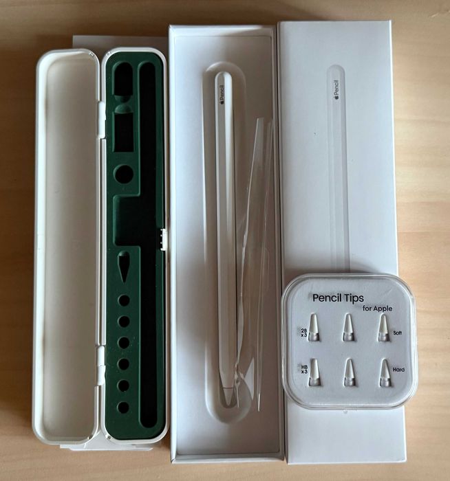 Apple Pencil gen 2 (магнітний) + додатковий комплект