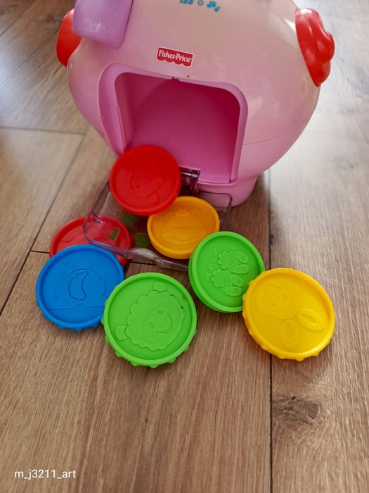 Świnka skarbonka Fischer Price