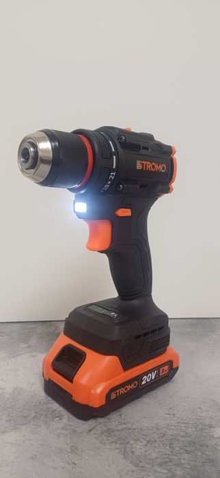 Акумуляторний шуруповерт STROMO SA-18Li (1 АКБ) безщітковий