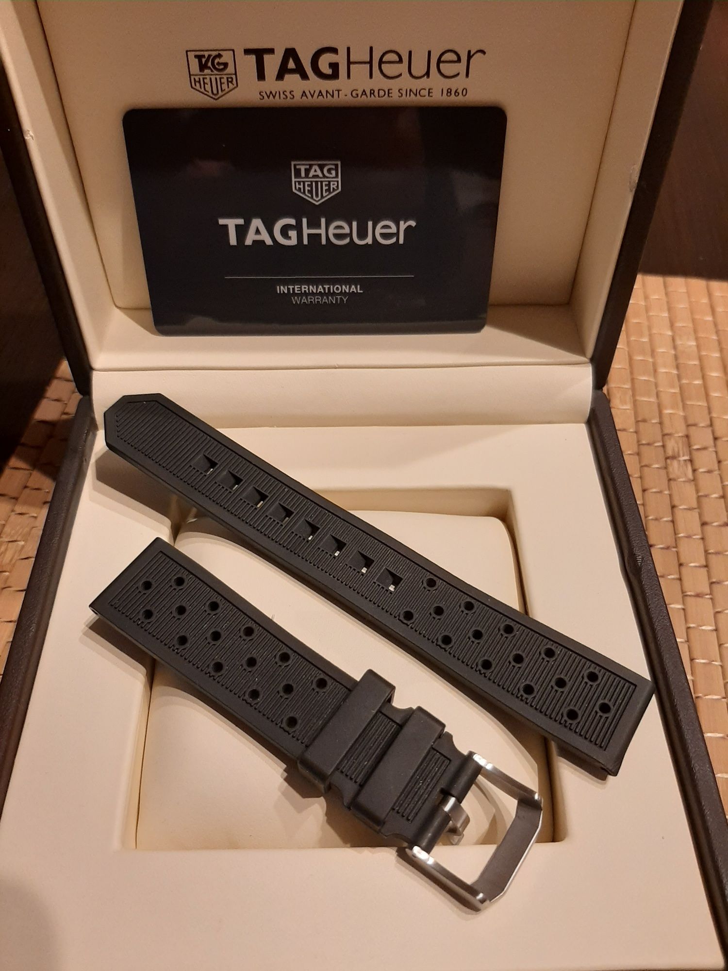 Tag Heuer Formula 1 / pasek kauczukowy / gumowy