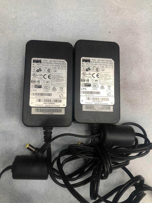 Блок живлення CISCO 48V 0.38A 18W 5.5x2.5мм