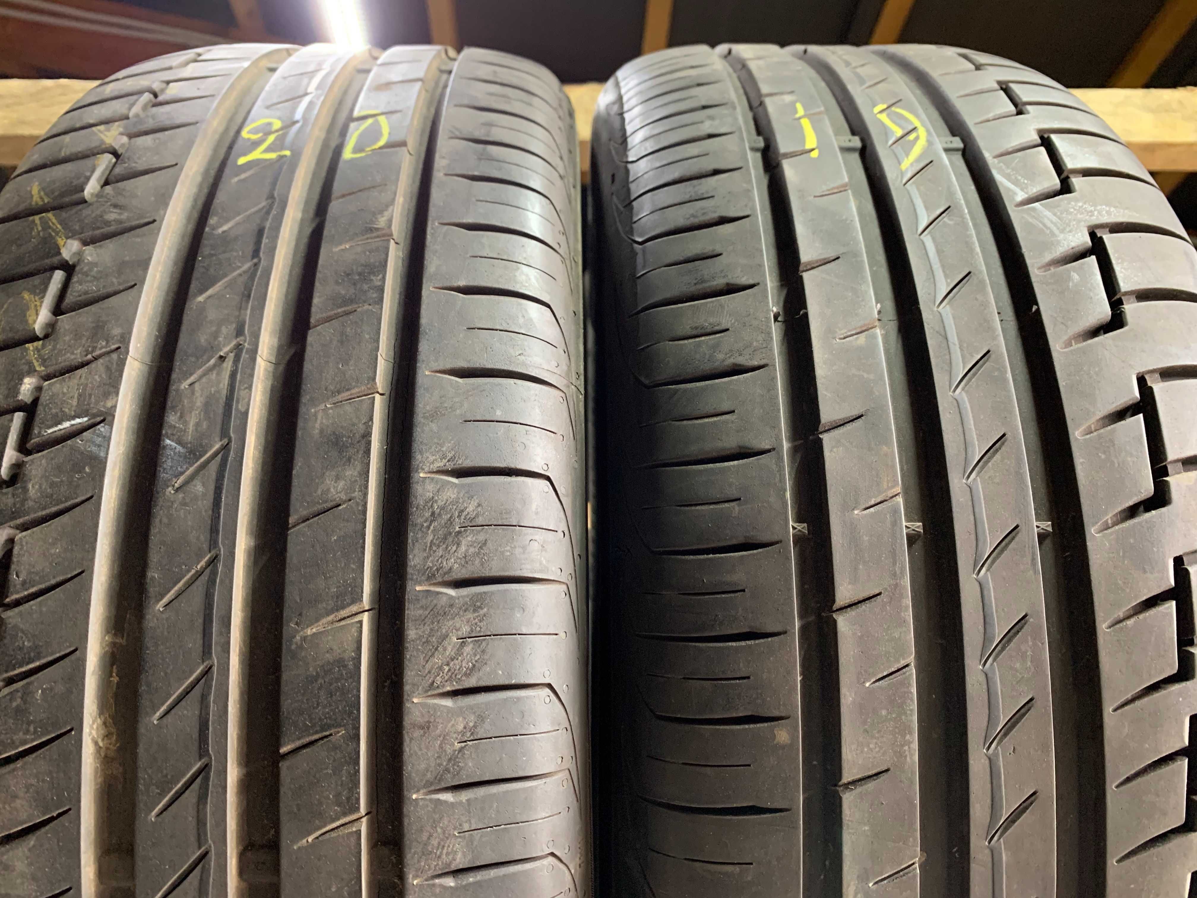 Шини літо 225/55R17 Continental PremiumContact6 6мм 19/20рік