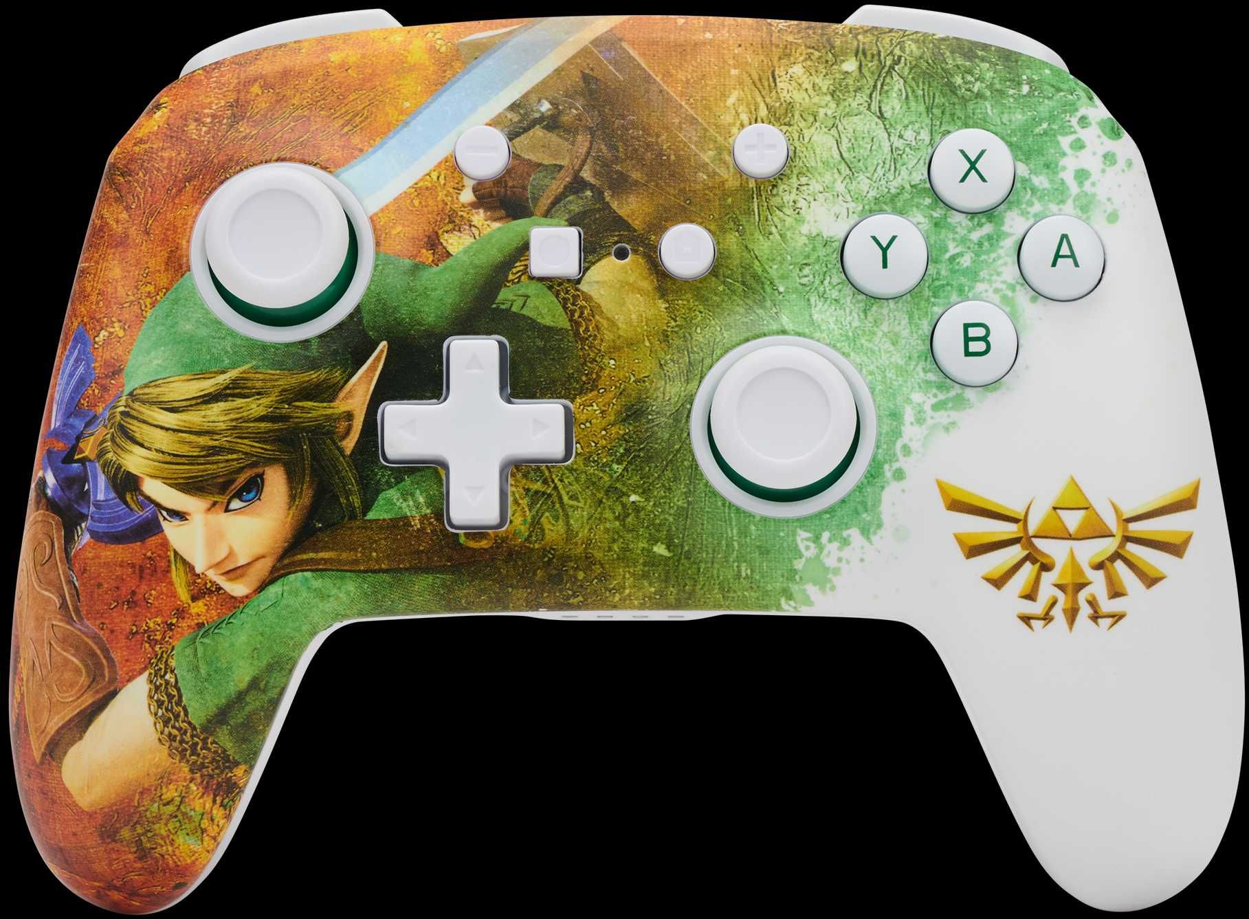PowerA SWITCH Pad bezprzewodowy Enhanced Zelda Link Watercolor