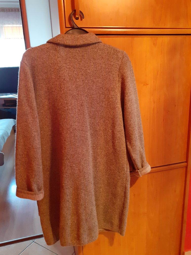 Blezer damski koloru szarego,