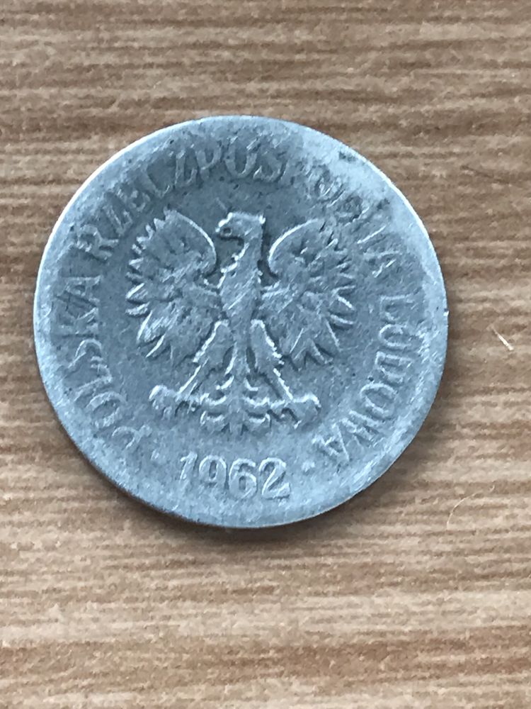 PRL - 20gr - Al - 1962r - rzadka!