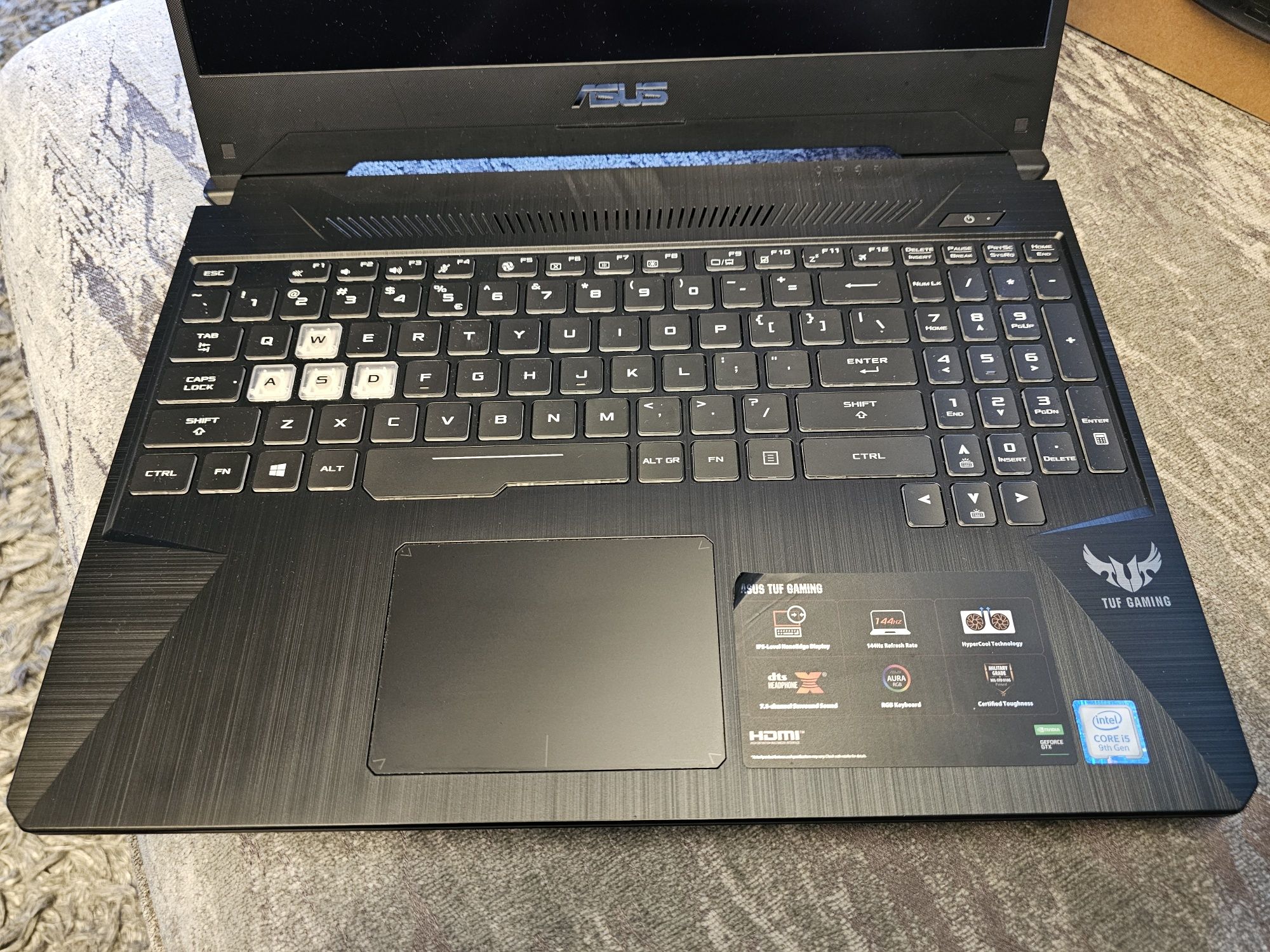 Komputer laptop ASUS FX505GT Tuf Gaming