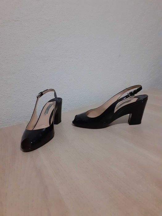 Sapatos de Salto Alto Prada Tamanho 36 1/2 Europeu