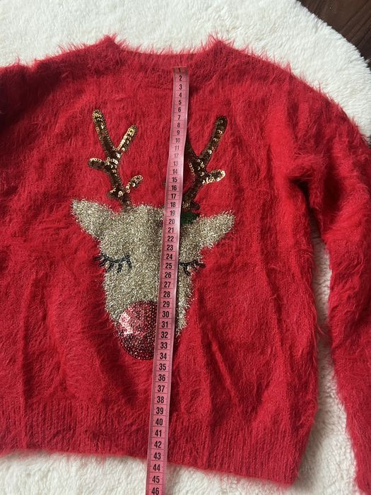 Новорічний светр травка