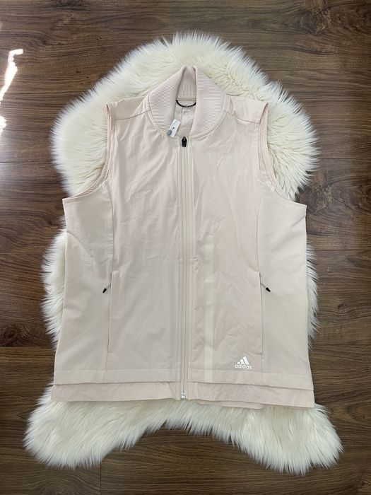 Adidas running energy vest nowa kamizelka do biegania kremowa M run