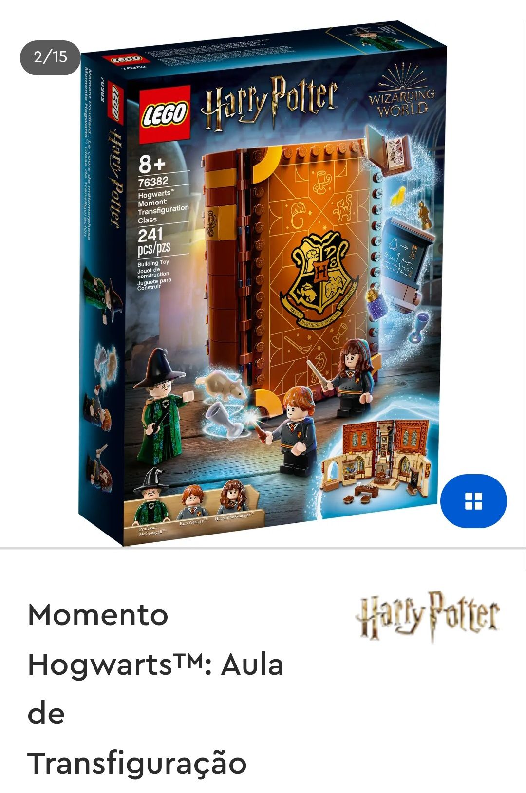 Lego Harry Potter Aula de Transfiguração