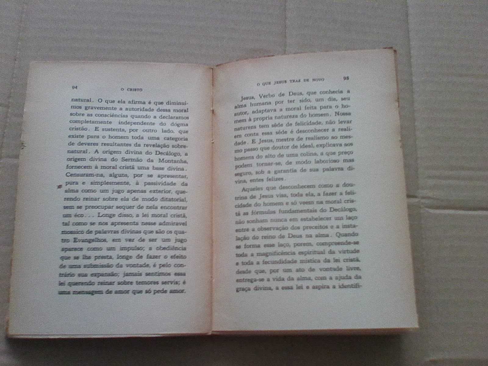 O Cristo - Precedido de uma Carta- Autógrafa de S. S, Pio XII