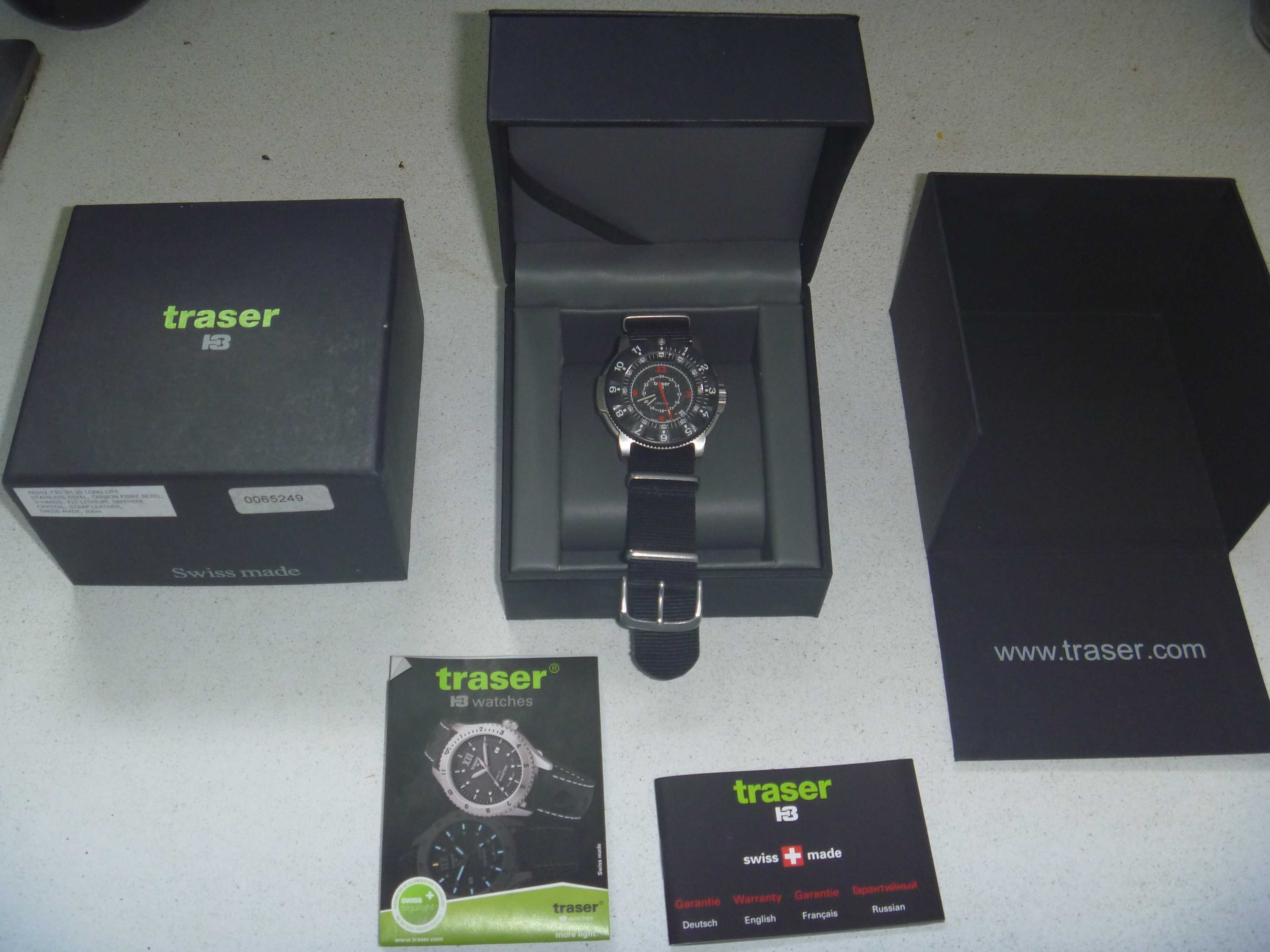 Тактические часы TRASER H3 Long Life (SWISS MADE)