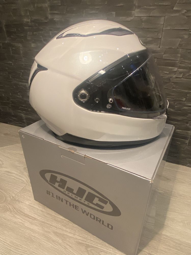 Kask integralny HJC F70 biały pearl white rozmiar XS gwarancja