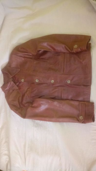 Kurtka skórzana męska Versace